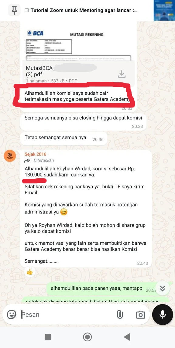 Testimoni member 1