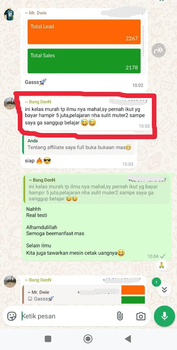 Testimoni member 17