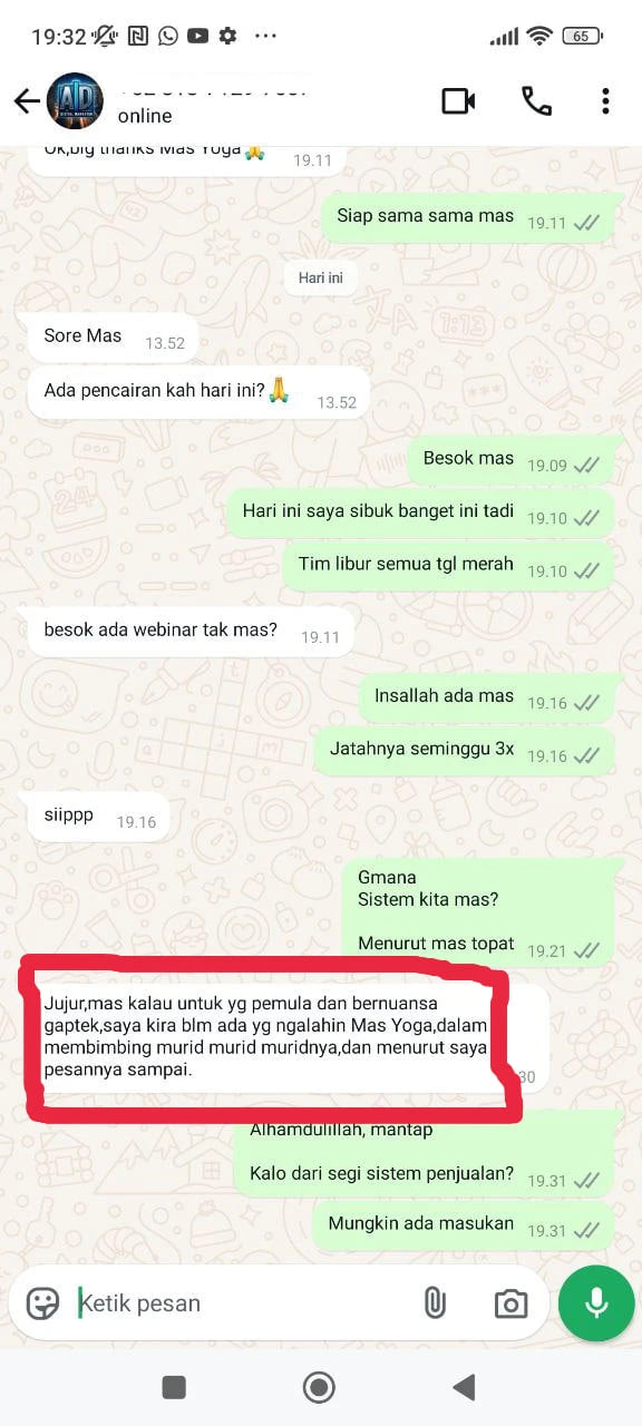 Testimoni member 11