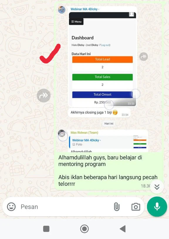 Testimoni member 9