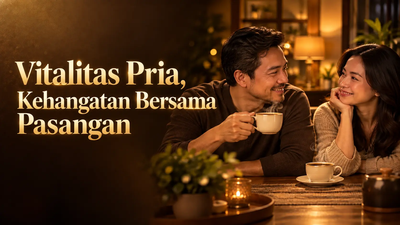 Vitalitas pria, kehangatan bersama pasangan